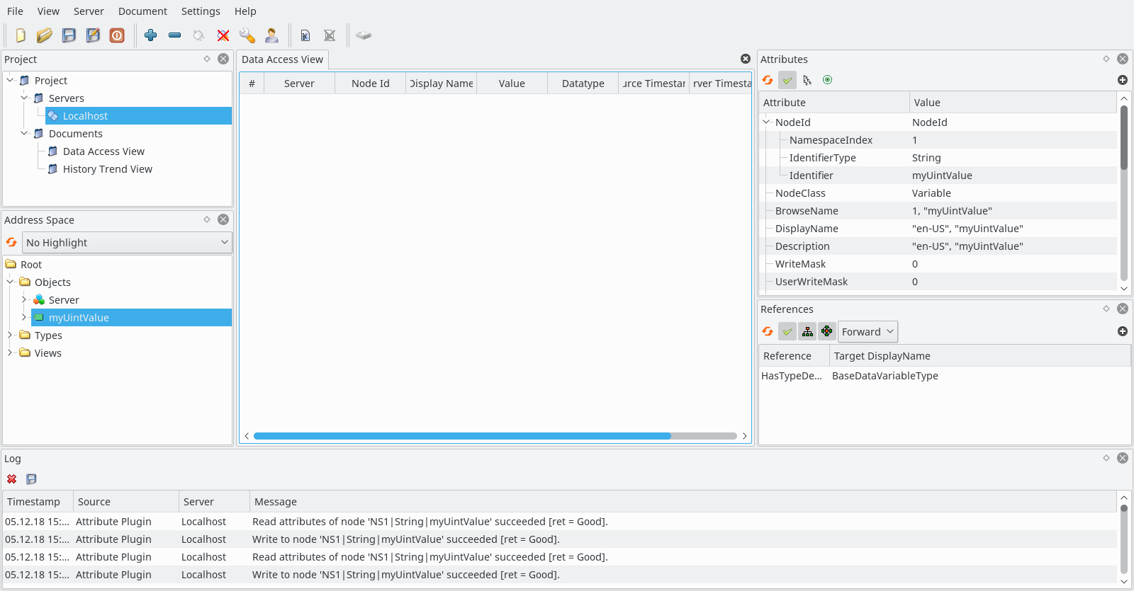 Initial support for servers with historical data access in open62541 1 basysKom, HMI Dienstleistung, Qt, Cloud, Azure