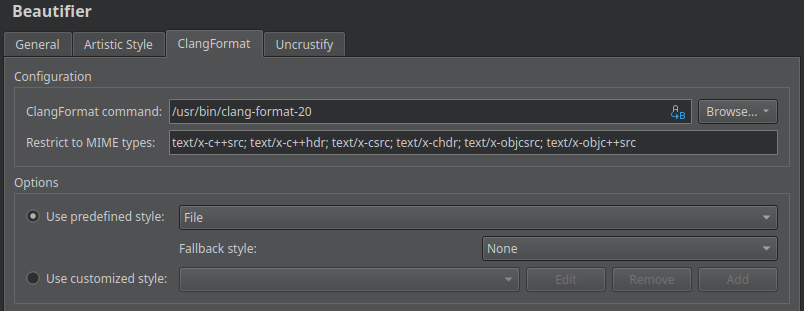 Using clang-format in Qt Creator 2 basysKom, HMI Dienstleistung, Qt, Cloud, Azure